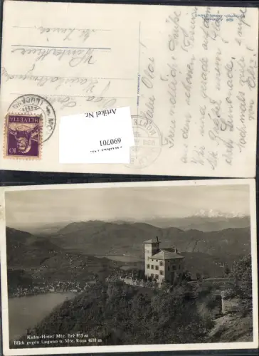 690701 Kulm Hotel Monte Bre Lugano Monte Rosa Tessin Locarno