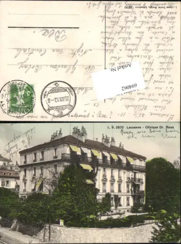 694062 Lausanne Clinique Dr. Roux