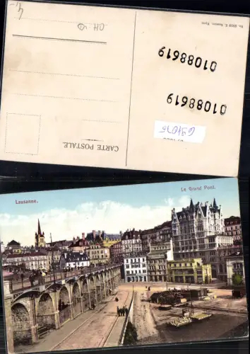 694075 Lausanne Le Grand Pont Brücke