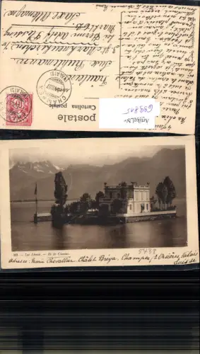 699815 Lac Leman Ille de Clarens Montreux Kt Waadt