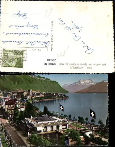 705901 Montreux Pavillon des Sports et Dents du Midi