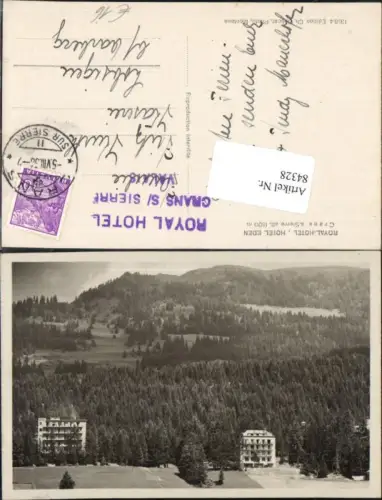 84328,Royal Hotel Eden in Crans Montana Kt Wallis