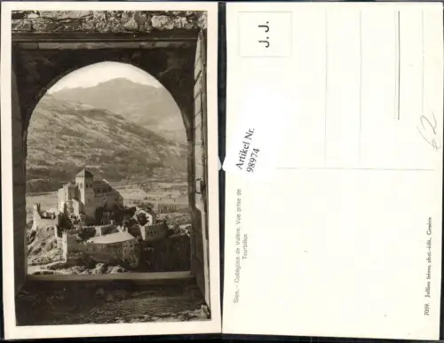 98974,Sion Collegiale de Valere Kt Wallis
