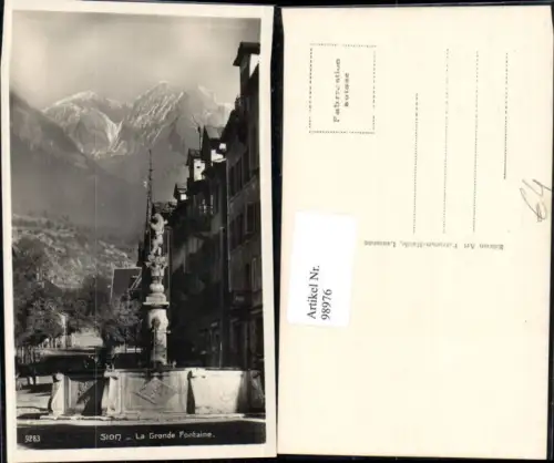 98976,Sion La Grande Fontaine Kt Wallis
