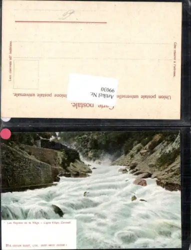 99030,Les Rapides de la Viege Zermatt Kt Wallis