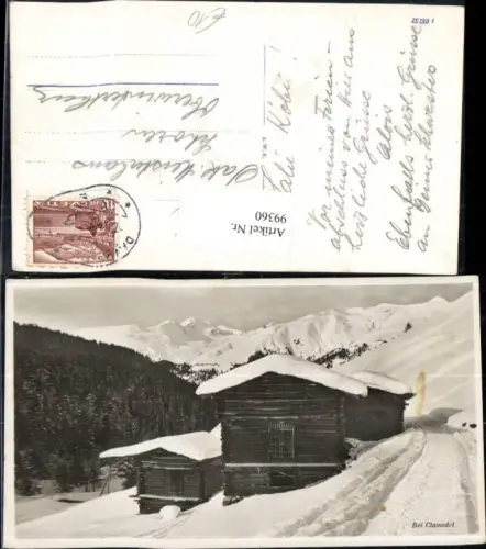 99360,Bei Clavadel Davos Kt Wallis