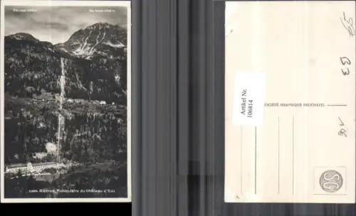 106814,Gietroz Funiculaire du Chateau d Eau Kanton Wallis