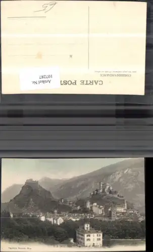 107287,Sion Tourbillon et Valere Totale Festung Kanton Wallis