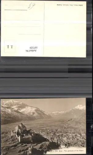 107329,Sion Totale m. Alpen Kanton Wallis