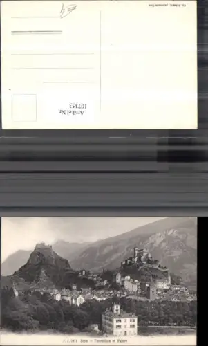 107353,Sion Tourbillon et Valere Festung Kanton Wallis