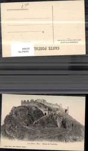 107404,Sion Ruines de Tourbillon Festung Kanton Wallis