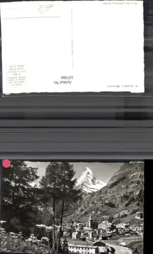 107486,Zermatt u. Matterhorn Totale Kanton Wallis