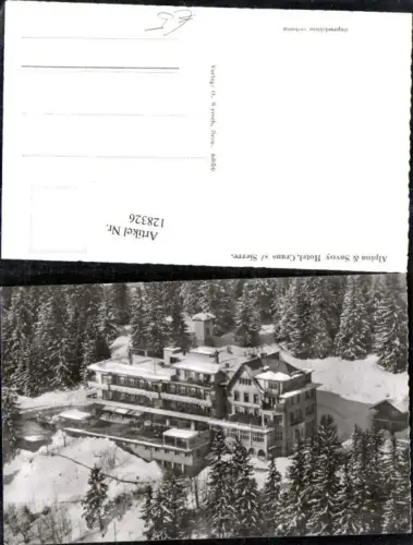 128326,Grans Montana Alpina Savoy Hotel Winteransicht Kt. Wallis
