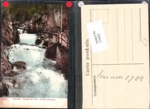 134281,Zermatt Gorges du Trift Kt Wallis