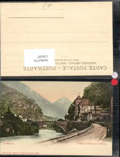 134297,St Maurice Pont sur le Rhone Kt Wallis