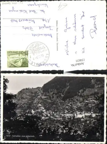 154631,Iserables vue generale 1959 Kt Wallis