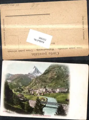 155505,Zermatt u. Matterhorn Kt Wallis