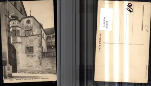 208095,Brigue Partie du Chateau de Stockalper Schloss Kt Waalis