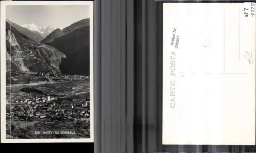 208097,Sierre Vue generale Totale Kt Waalis