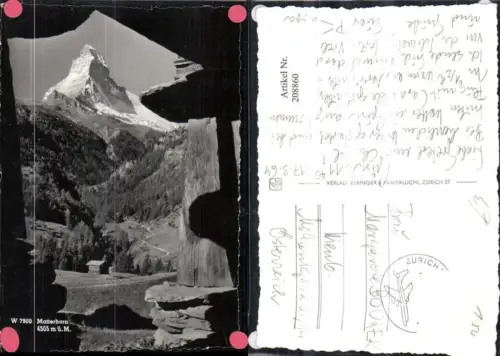 208860,Matterhorn Zermatt Kt Waalis