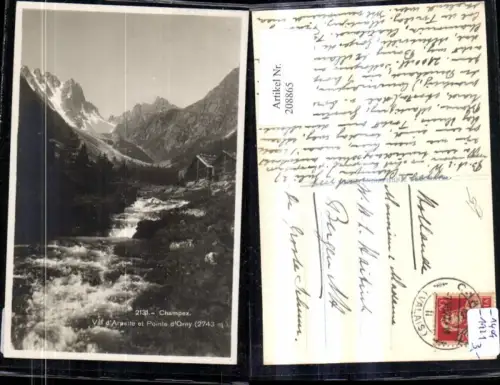208865,Champex Val d Arpette et Pointe d Orny Kt Waalis