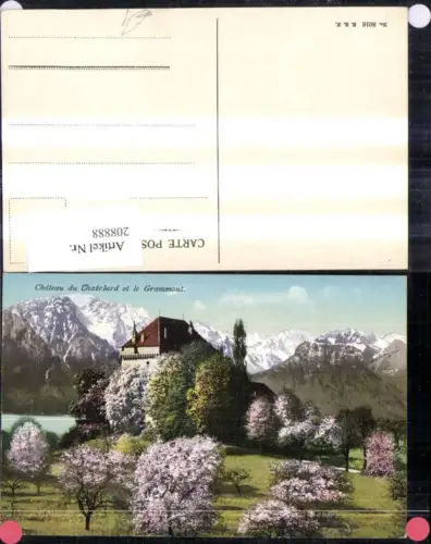 208888,Chateau de Chatelard et le Grammont Schloss Genfersee Kt Waalis