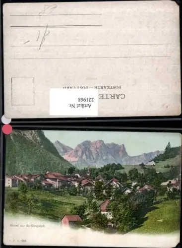 221968,Novel sur St. Gingolph Bezirk Monthey Totale Kt Wallis