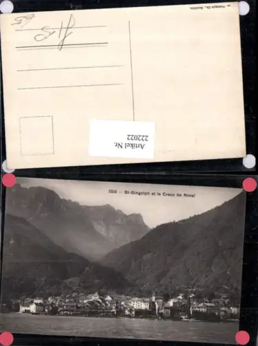 222022,Staint Gingolph et le Creux de Novel Totale Kt Wallis