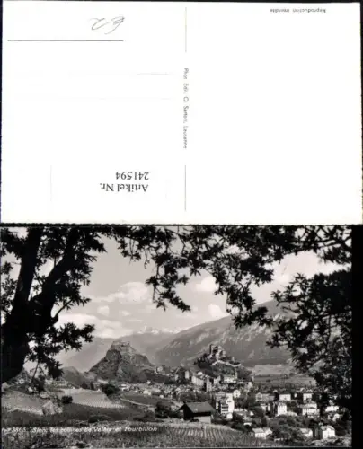 241594,Sion les collines de Valere et Tourbillon Totale Kt Wallis