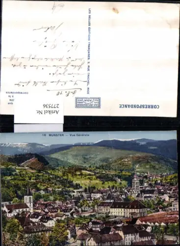 277536,Munster Totale Vue Generale Kt Wallis