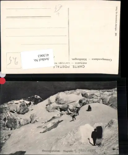 413063,Rhonegletscher Eisgrotte Kt Wallis