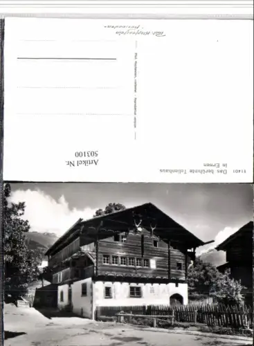 503100,Ernen Tellenhaus Haus Kt Wallis