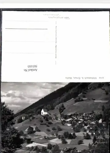 503103,Mühlebach b. Ernen Totale Kapelle Kt Wallis