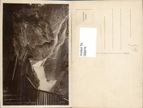 586076,Gorges du Durnand Martigny Wasserfall Switzerland