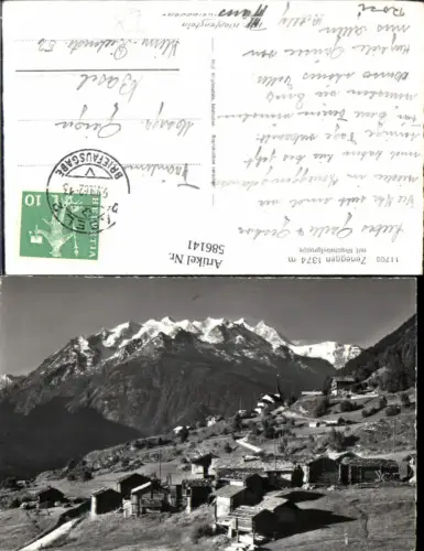 586141,Zeneggen m. Mischalbelgruppe Switzerland