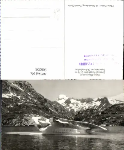 586306,foto Ak Grimsel-Passhöhe Hotel Restaurant b. Oberwald Switzerland