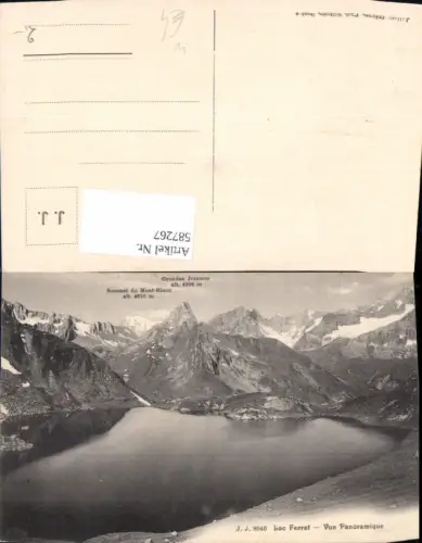 587267,Lac Ferret Vue Panoramique Lacs de Fenetre Ferret Switzerland