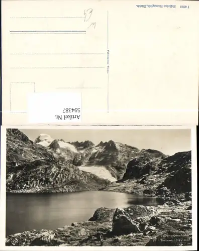 594387,Grimselpass-Höhe Totensee Gletsch