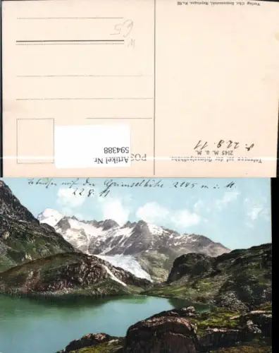 594388,Grimselpass-Höhe Totensee Gletsch