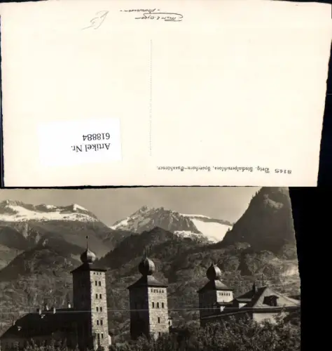618884,Foto Ak Brig Stockalperschloss Sparrhorn-Fusshörner