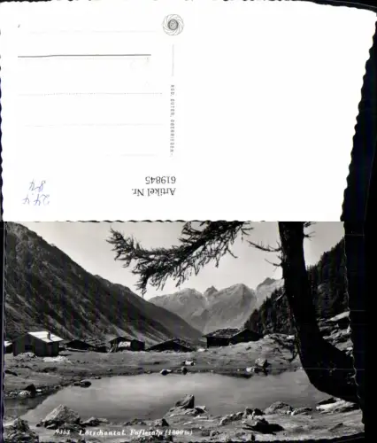 619845,Foto Ak Lötschental Fafleralp Wiler Lötschen