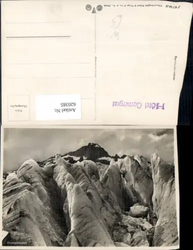 620385,Foto Ak Rhonegletscher Gletscher Gletsch