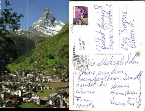 621502,Foto Ak Zermatt Matterhorn
