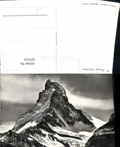 621514,Foto Ak Zermatt Matterhorn Gipfel