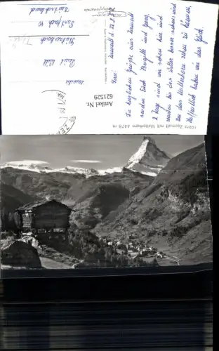 621529,Foto Ak Zermatt Matterhorn Totale