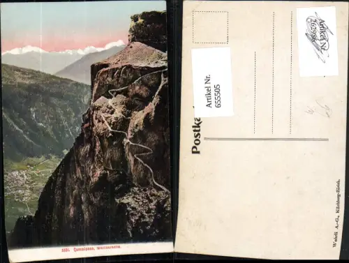 655505,Gemmipass Walliserseite Leukerbad
