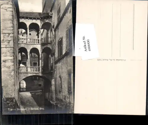 690600 Brig Galerien Stockalper Schloss Wallis