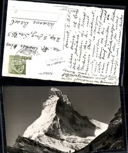 690652 Zermatt m. Matterhorn Cervin Wallis