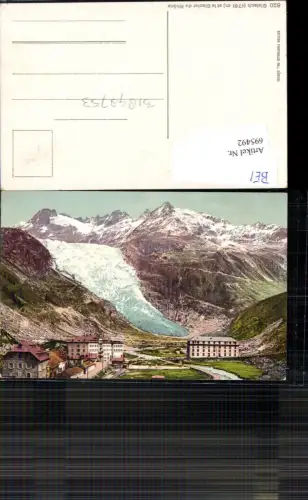 695492 Gletsch Glacier du Rhone Obergoms Wallis
