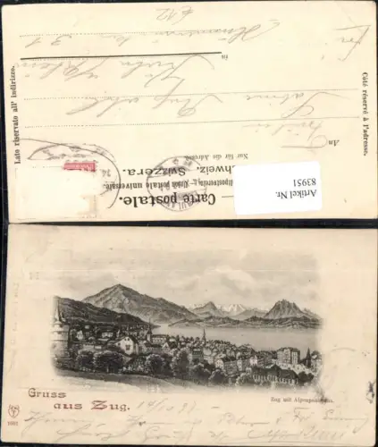 83951,Gruß aus Zug Kt Zug
